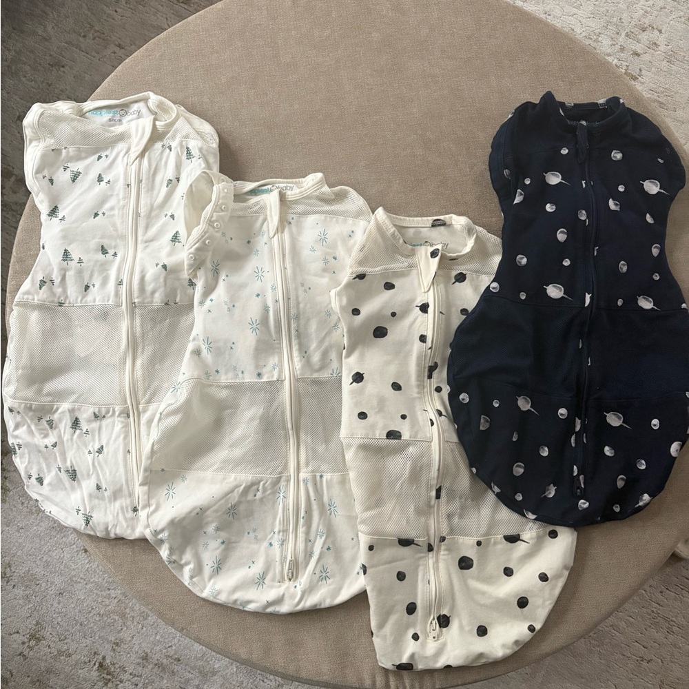 Sleeppea swaddles x4